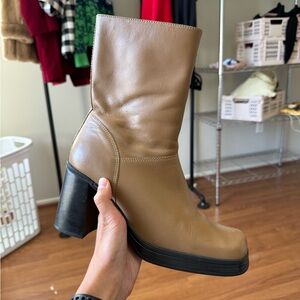 Tommy Hilfiger Y2K Brown Boots